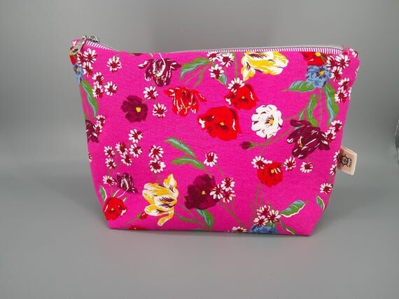 Tropic Like It’s Hot– Large Handmade Zipp...