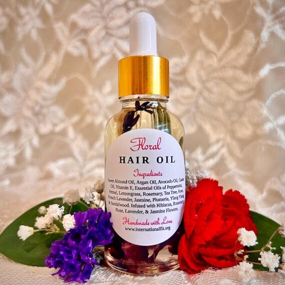 Floral Hair Oil...