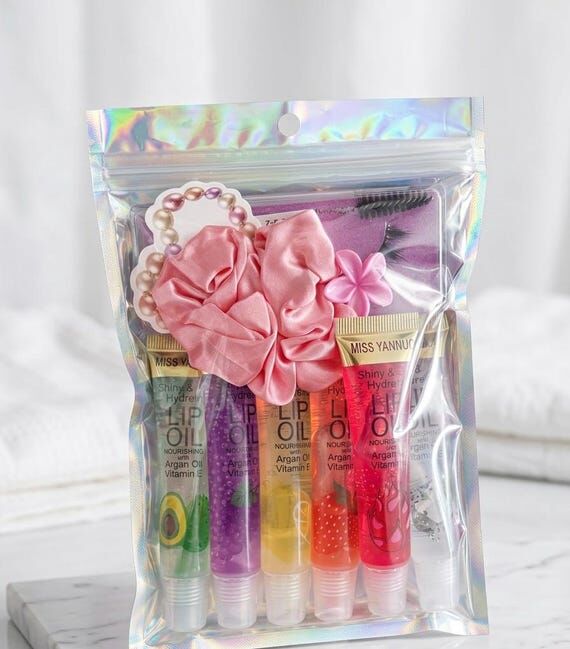 Lip Gloss Set, Hydrating Lip Gloss Bundle, Li...