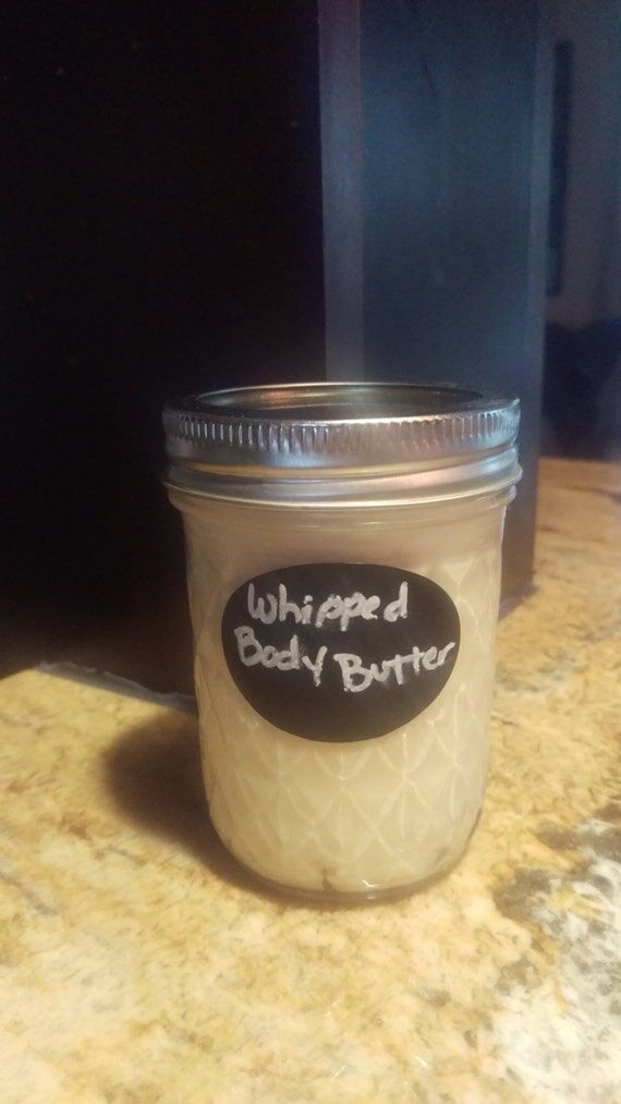 Homemade Organic Whipped Body Butter // Vegan...
