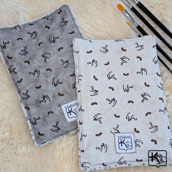 Reusable Paint Brush Towel Absorbent Cotton F...