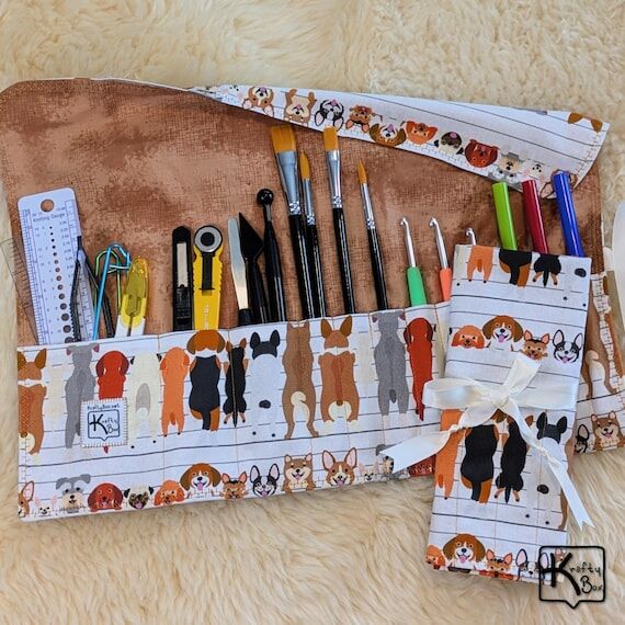 Handmade Rollup Holder Travel Organizer Cute ...