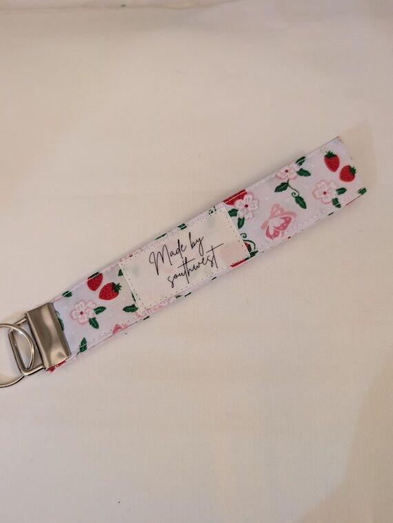 handmade wristlet/keyring...