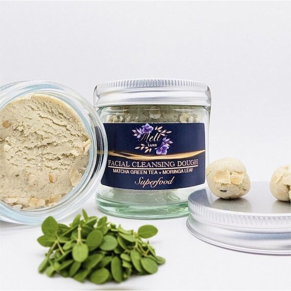 Superfood Facial Cleansing Dough: Vegan, Orga...