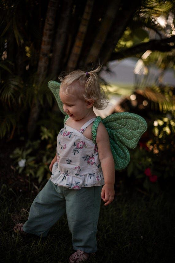 Green Butterfly Wings Costume for Kids...