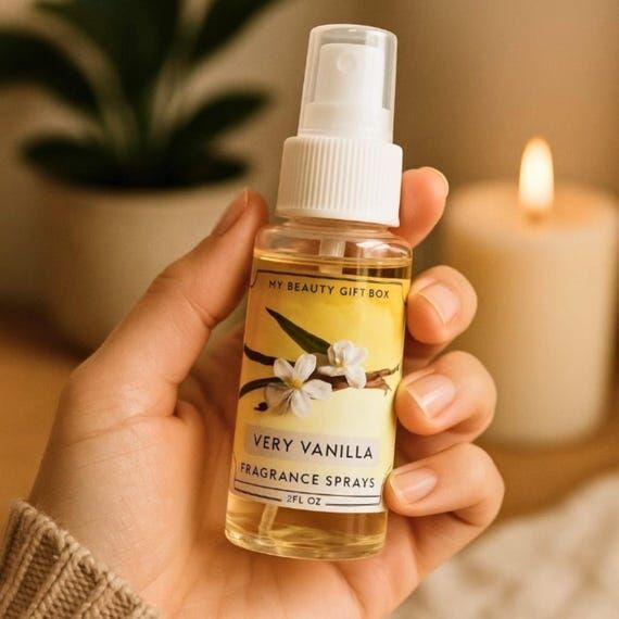 Vanilla Fragrance Spray: Travel Size Perfume ...
