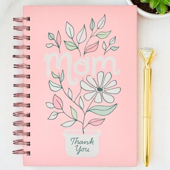 Mom Thank You 1 Thess. 5:16-18 Journal Set wi...