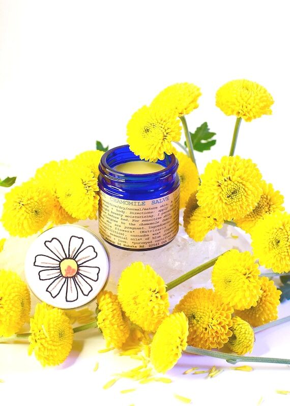 Blue Chamomile Salve . luxurious moisturizing...