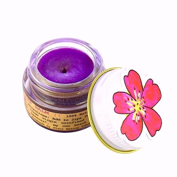 Wild Rose Lip Balm . natural rose tinted plan...