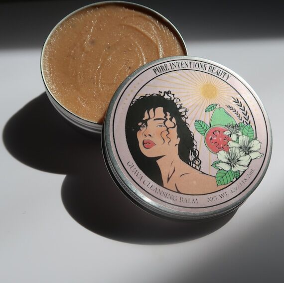 Cleansing Balm Guava Makeup Remover for Doubl...