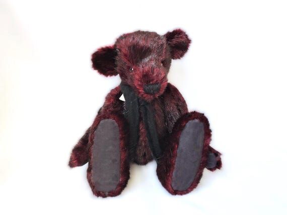 Merlot - Handmade Teddy Bear - 17" 43cm,...