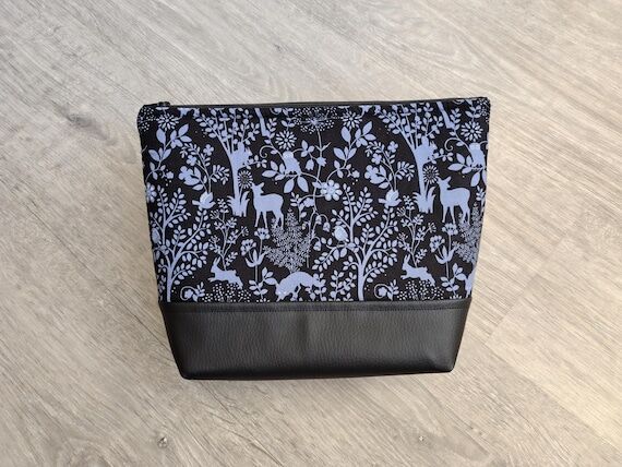 Woodland Creatures Handmade Cosmetic Wash Bag...