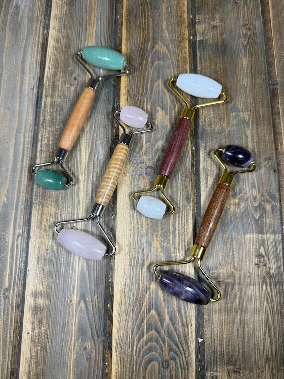 Handcrafted Face Roller – Reclaimed Wood & ...