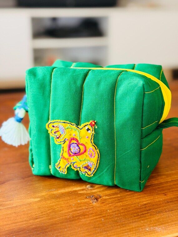 Handmade Makeup Bag | Little Birdie Makeup Ba...