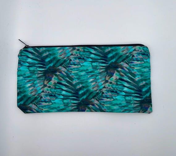 Refraction Zipper Bag: Cotton Canvas Lined Cl...