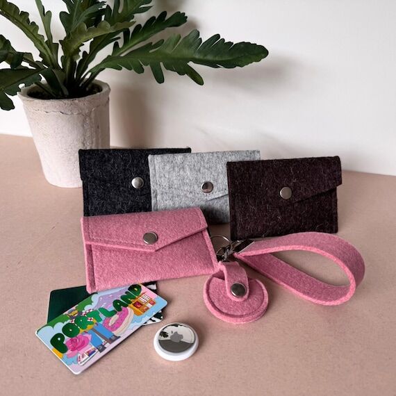 Wool Felt Everyday Carry Set | Card Holder, K...