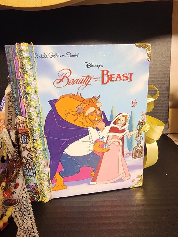 Handmade Beauty and the Beast Junk Journal | ...