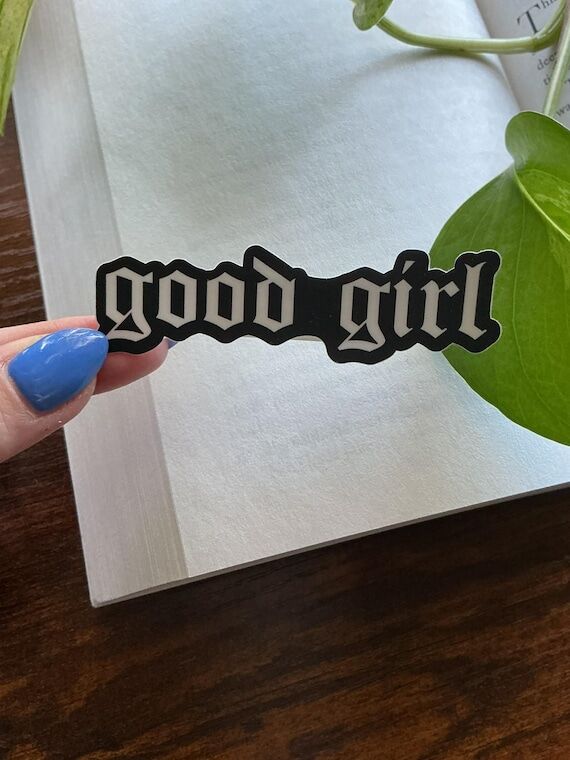 Good Girl Gothic Sticker | Dark Romance Stick...