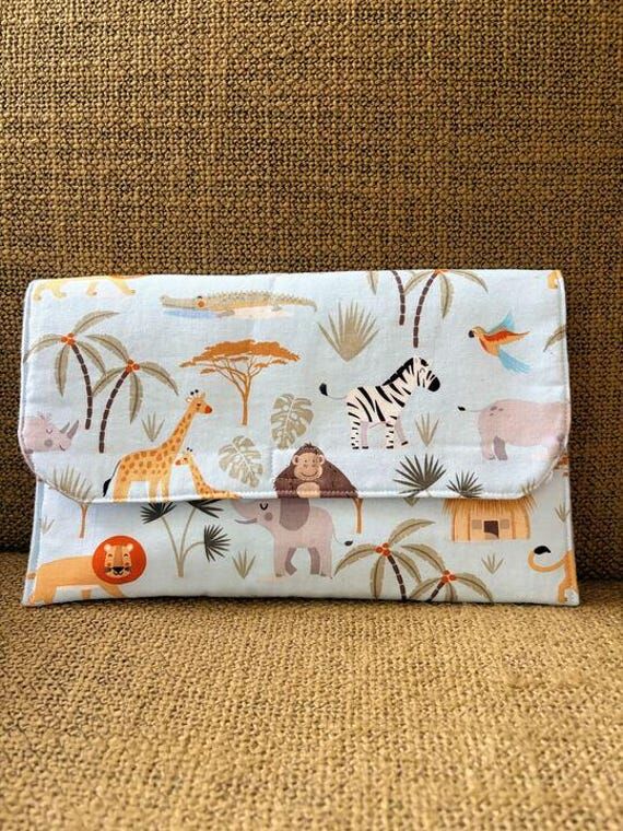 Safari Diaper Pouch | Handmade Travel Changin...