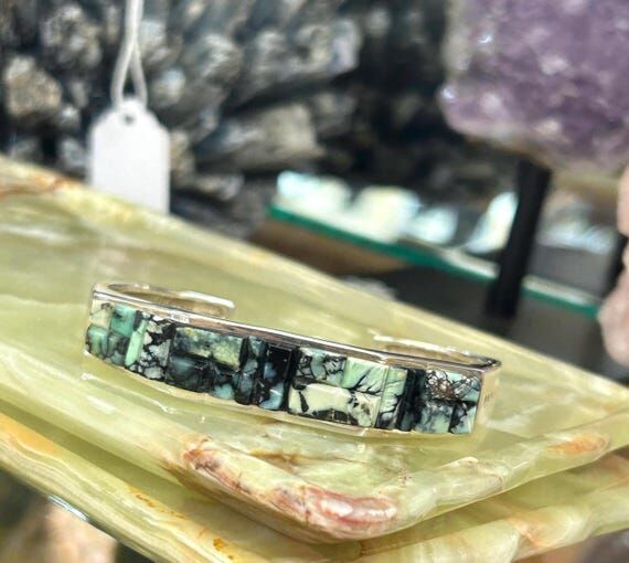 Spiderweb Pixie Turquoise Sterling Silver Nav...