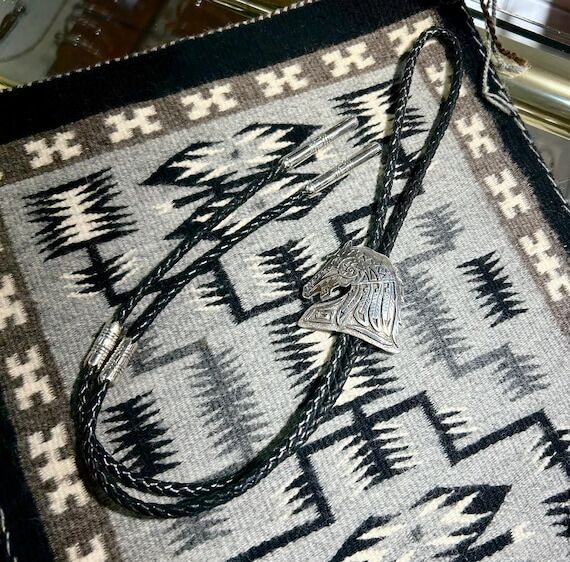 Navajo Handmade Detailed Carved Horse Head St...