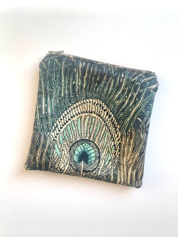Liberty London makeup bag / velvet makeup bag...