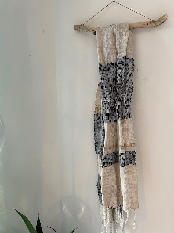 Woven scarf...