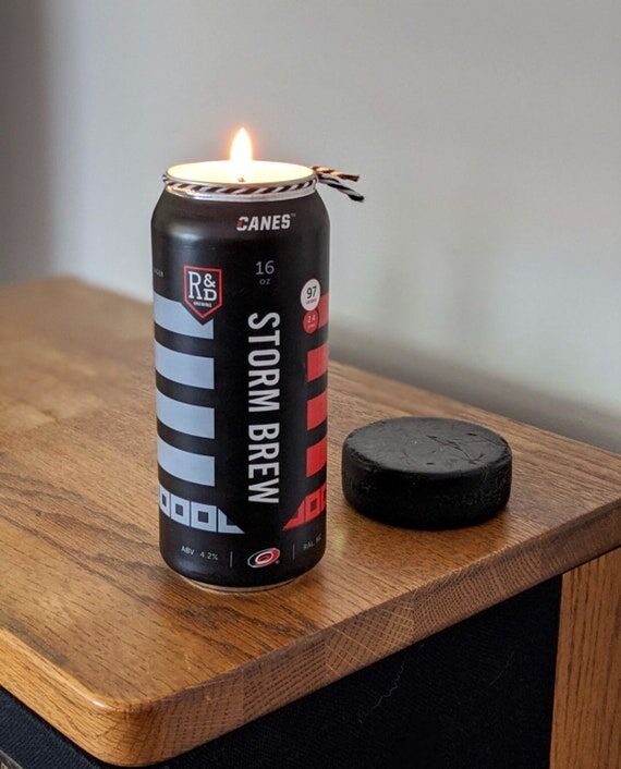 Carolina Hurricanes Storm Brew Candle | 100% ...