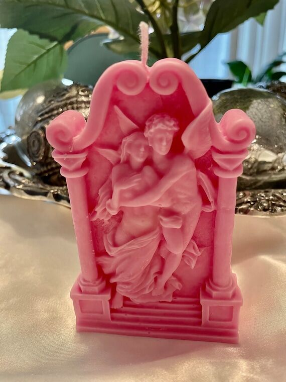 Eros and Psyche Candle: Greek Mythology Love ...