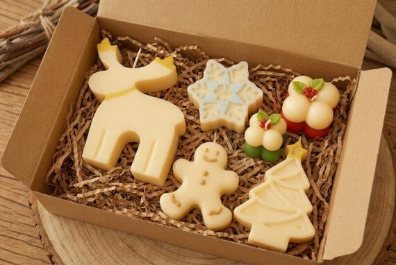 Christmas Candle Set - Holiday Nostalgia - Ha...