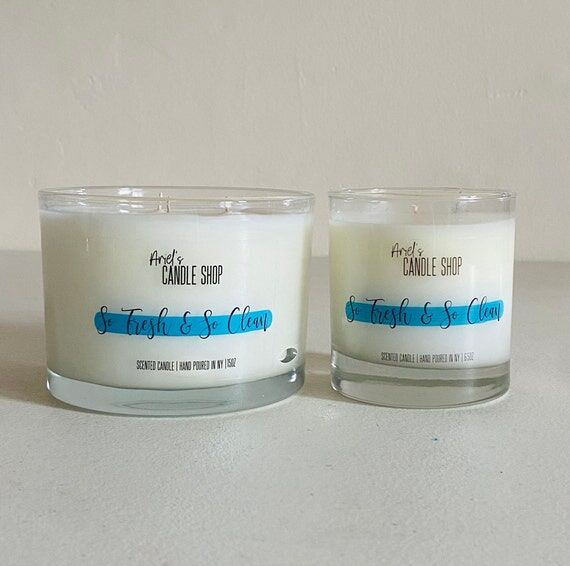 3 Wick Scented Candle: Large Soy Blend Candle...