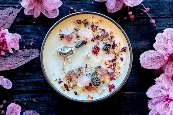 Rooted in Love Soy Candle, Intention Candle, ...