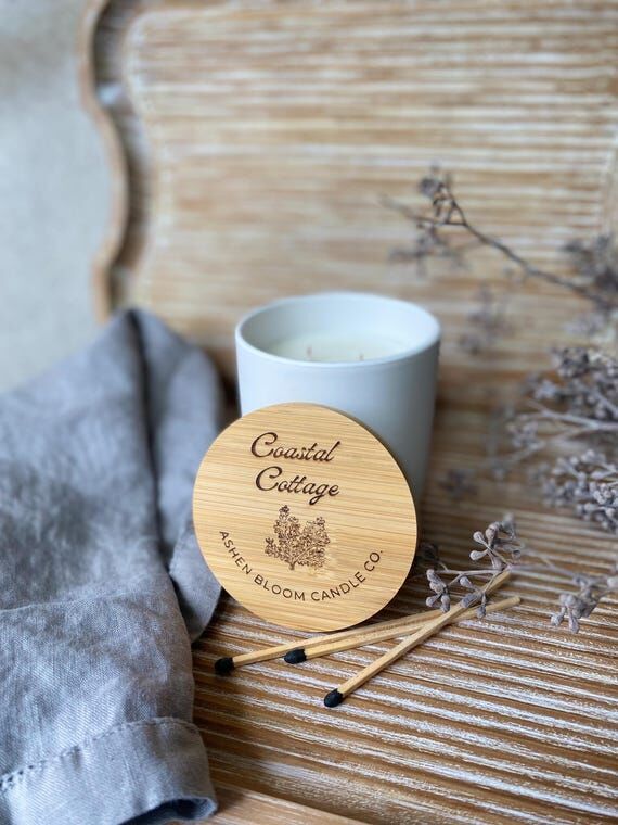 Coastal Cottage Nontoxic Candle: Soy Coconut ...