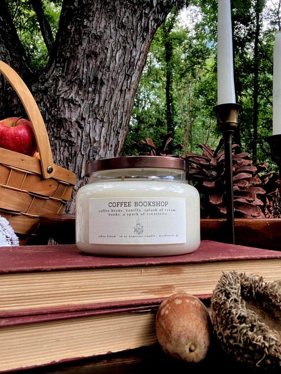 Coffee Bookshop nontoxic glass apothecary coc...