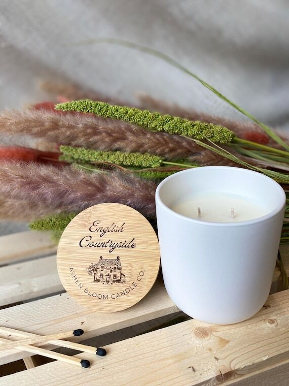 English Countryside Nontoxic Candle: Soy Coco...