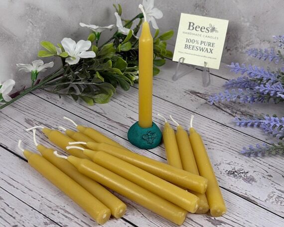 Thin 1/2" Meditation Candles - 80+ Minut...