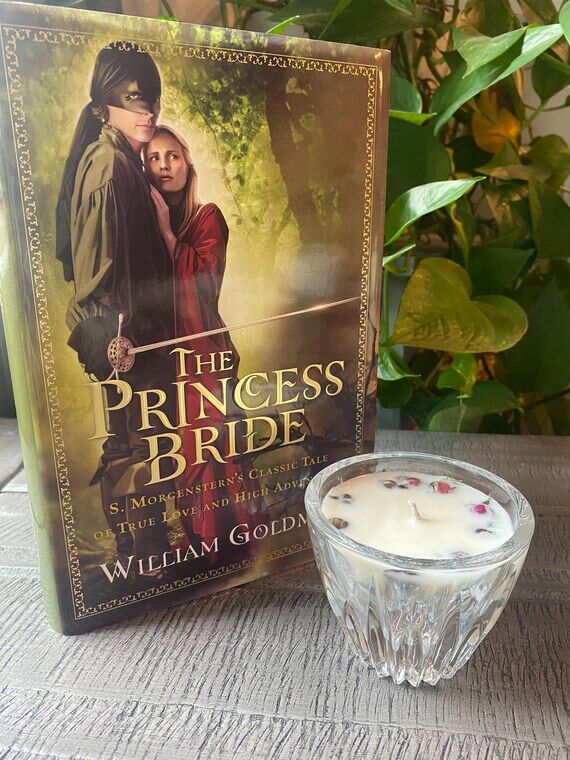 The Princess Bride Candle, Crystal handmade c...