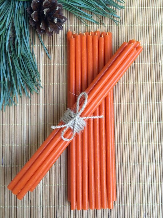 Thin ~165x5.7mm Taper Handmade 100% Natural O...