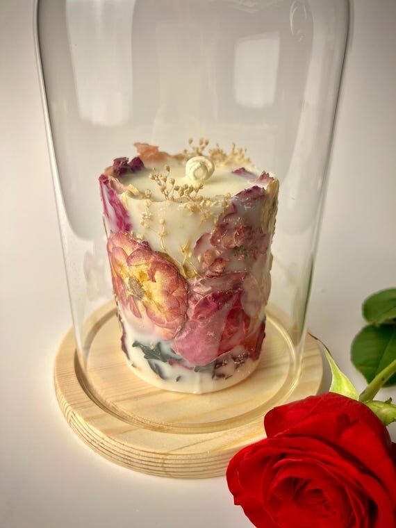 Rose Embrace Botanical Candle...