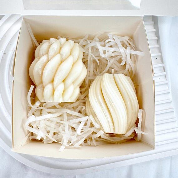 Candle Set | Candle Decoration | Spiral Candl...