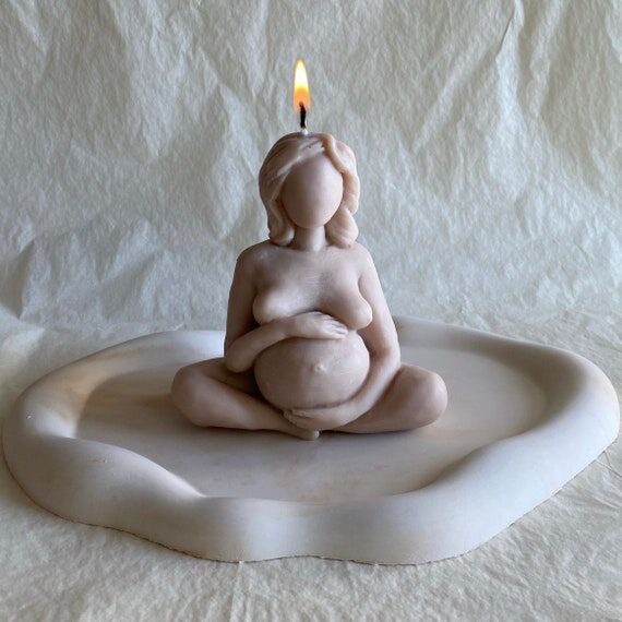 Mother Candle I Mother Candle I Pregnant Cand...