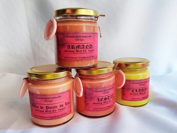 Vampire Bookish Candle | Interview With The V...