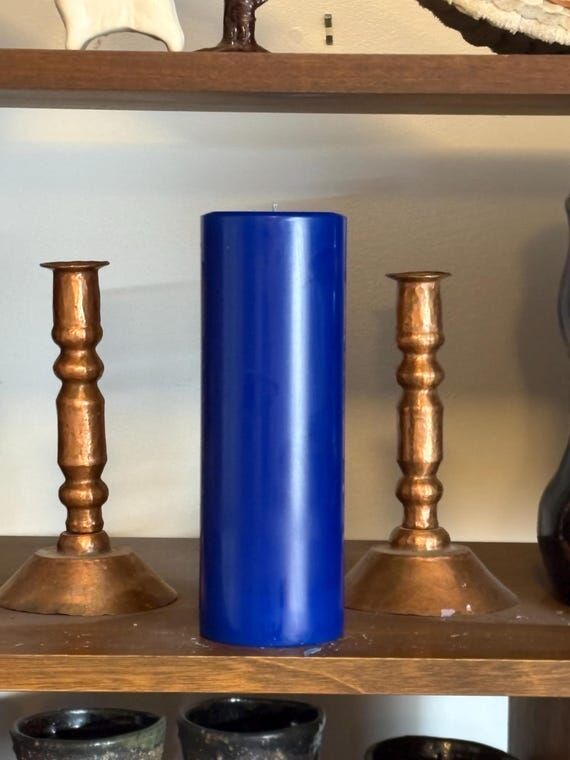 Customizable Handmade 9x3 Pillar Candle....