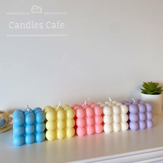 Bubble Candle |Personalized Gift |Home Decor ...