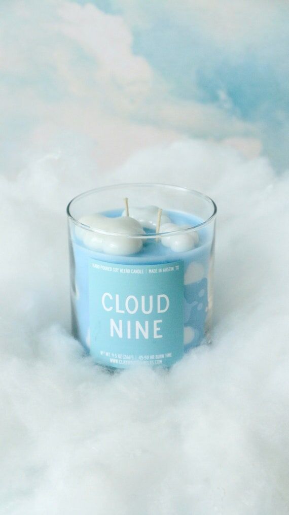 Cloud Nine Candle | Fresh Laundry Scented Soy...