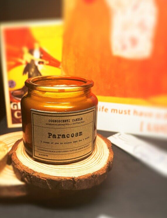 Amber jar candle|musk scented candle |Candle ...