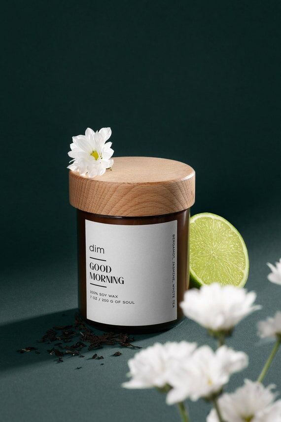 Bergamote Jasmine Soy Candle, The Perfect Gif...