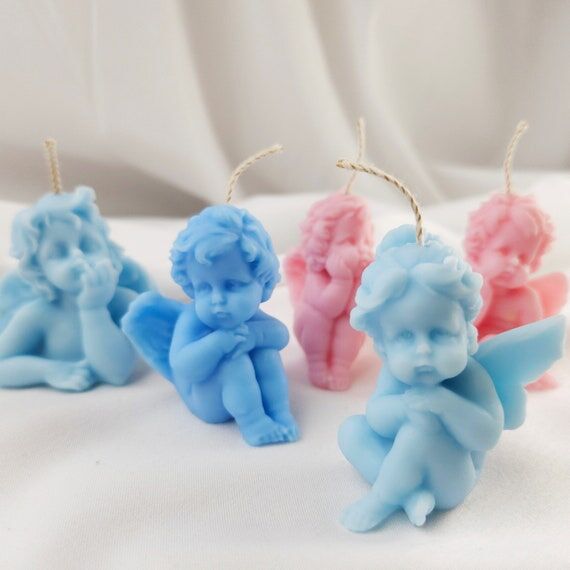 Little Angel Candle: Birthday Cake Decoration...