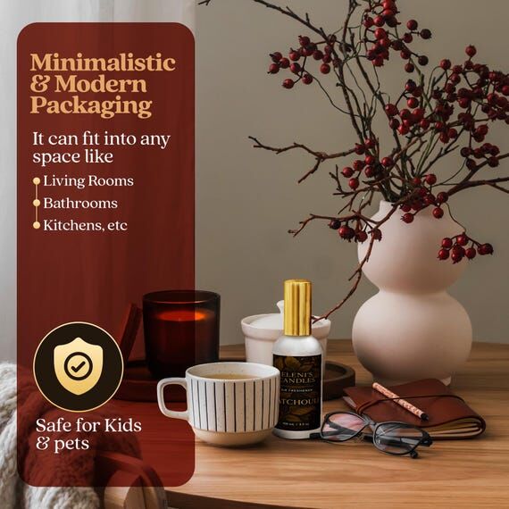 Patchouli Air Freshener Spray – Linen & Roo...