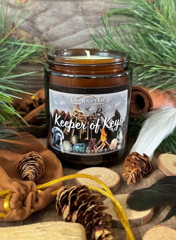 Keeper of Keys | Tea, Golden Teakwood, & Leat...